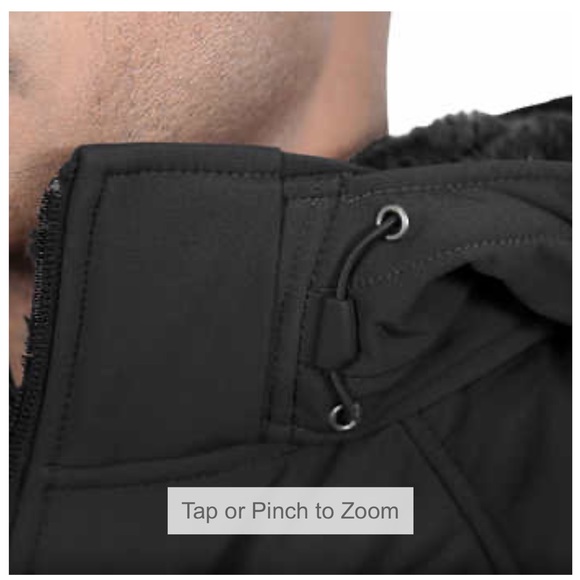 Kirkland Signature Men's Fleece Lined Softshell Jacket, Gray - Picture 8 of 8